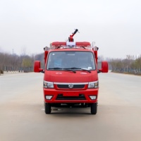 Nouveau Camion-citerne de Secours et de Lutte Contre l'Incendie Mini Dongfeng Tuyi DFAC, Direct Usine, Réservoir Diesel 850L, Transmission Manuelle 4x2