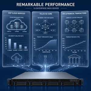 Servidor en Rack 1U SR630 V4, Doble Intel Xeon 6, 32 Ranuras DDR5, hasta 8TB de Memoria, Servidor de Virtualización para Alojamiento en la Nube - Product Image 4