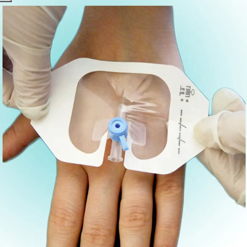 لاصق معقم IV كانيلا تثبيت الجروح ضمادة شفافة الطبية