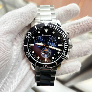 Reloj de Pulsera de Cuarzo de Alta Calidad, Diseño de Lujo para Negocios, Cronógrafo, Estilo <span class=keywords><strong>Tissot</strong></span> Seastar, Correa de Acero Inoxidable 316L - Product Image 3