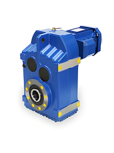 Moteur série F 0,37 kW, réducteur de vitesse parallèle à engrenages hélicoïdaux F67, faible bruit, pour l'industrie de la construction - Product Image 3