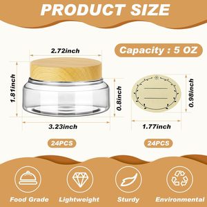 Nouveau design, pots en verre givré hexagonaux de 50 ml pour crème de soin de la peau, avec bouchon à vis, impression sérigraphique, couleur personnalisée - Product Image 4