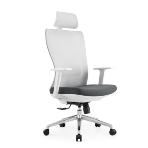 Silla de Oficina Ergonómica de Malla con Respaldo Alto y Soporte Lumbar Ajustable, Silla Giratoria para Computadora - Product Image 2