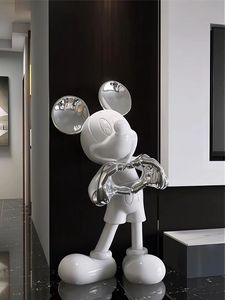 Cuộc Sống Kích thước tác phẩm nghệ thuật điêu khắc tác phẩm điêu khắc trang trí nhà <span class=keywords><strong>mickey</strong></span> nhựa thủ công bức tượng - Product Image 4