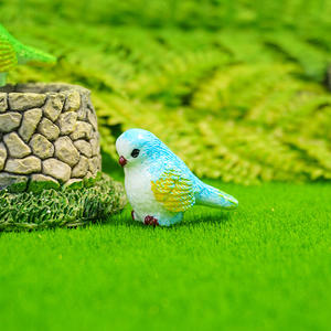 เครื่องประดับงานฝีมือเรซิน<span class=keywords><strong>นก</strong></span><span class=keywords><strong>สี</strong></span>สันสดใสขนาดเล็กปรับแต่งได้งานประดิษฐ์ทำมือไมโครมอสตกแต่งภูมิทัศน์สำหรับการใช้ชีวิต - Product Image 2