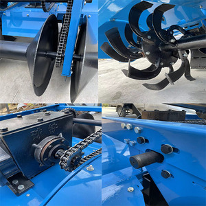 Tracteur traction 2-3 rangées ridger machine lit de sol ancienne machine pour fossé et <span class=keywords><strong>rotocultivateur</strong></span> - Product Image 4