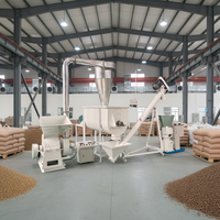 Ligne de production d'aliments complets pour animaux à haut rendement et de haute qualité pour la volaille, le bétail et les granulés d'aliments pour poulets
