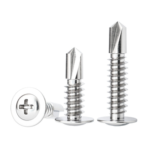 Bibo Yaente Factory 410 Stainless Steel M4.2 Large <b>Flat</b> Head Self-drilling <b>Screw</b> Self-tapping Self-drilling Dovetail <b>Screw</b> - Product Image 3
