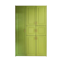 Armoire de chambre à coucher de style minimaliste personnalisable, dressing et armoire de rangement adaptée aux villas et aux appartements