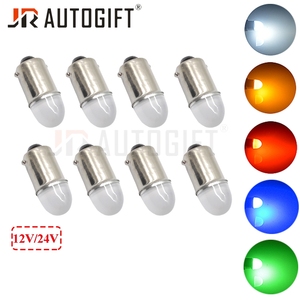 Chất lượng cao DC12V/24V Trắng Đỏ Xanh SMD 2 LED tự động Wedge đánh dấu ánh sáng bóng đèn xe BA9s ổ cắm T4W 2835 Wedge đèn - Product Image 3