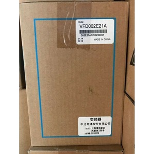 ไดรฟ์ปรับความถี่ VFD002E21A VFD-E รุ่นขายดีที่สุด สำหรับมอเตอร์ AC กำลัง 0.2 กิโลวัตต์ 230 โวลต์ สำหรับควบคุมมอเตอร์ - Product Image 1
