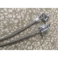 Piège à ressort en acier inoxydable pour rongeurs, câble métallique de 4 mm de diamètre, rempli de gaz, écologique, pour la chasse et la ferme