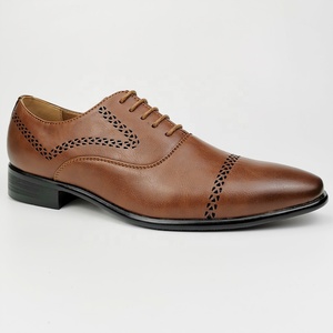 Oxford — chaussures en cuir PU pour <span class=keywords><strong>homme</strong></span>, classique et formelle, disponibles en boutique, bureau ou mariage, bon marché - Product Image 2