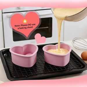 Nuevo Molde para Pastel en Forma de Corazón para el Día de San Valentín, LFGB Platinum, Antiadherente, Libre de BPA, de Silicona, para Pasteles de Mousse - Product Image 5