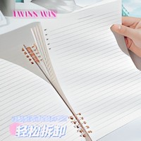 Cahier de journalisation portable couleur personnalisé de haute qualité Glide Carnets lisses pour étudiants