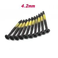 Extracteur de cylindre de serrure, extracteur de griffe de serrure, outil de démontage et de remplacement de manivelle cassée, vis 4.2/4.8/5.5mm, rouge