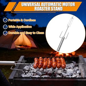 Stainless Steel Electric Tongs with Long Handle-Reusable Portable Durable for Baking <b>Camping</b> & <b>Kitchen</b> Use - Product Image 5