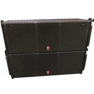 Line Array Speaker Professional Indoor and Outdoor TI Pro Audio LA210 Double 10 Inch Wooden Speaker Enclosure Empty 3years