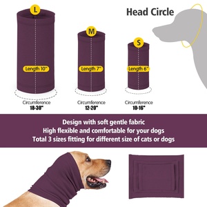 Funda Calmante para Perros de Lana de Conejo, Sin Costuras, Elástica, Reductora de Ruido, Cálida, Anti-Estrés, para Todas las Razas de Perros, Tallas S-M-L - Product Image 6