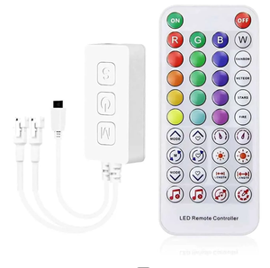 Contrôleur LED simple SK6812RGB, contrôleur LED adressable WS2811, lumière RGBW avec <span class=keywords><strong>variateur</strong></span> SP617E, bande lumineuse LED - Product Image 4