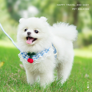 Wholesale Cute <b>Dog</b> Harness & <b>Leash</b>, Pet Walking Rope for Small <b>Dogs</b> Teddy & Cats Pet Supplies - Product Image 3