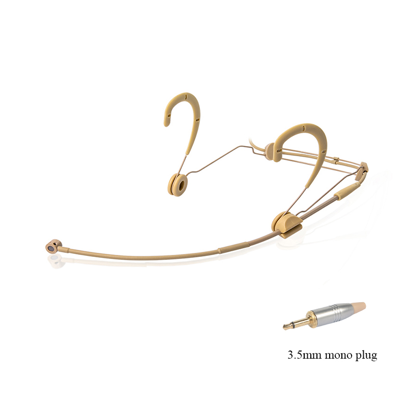 Conector mono de 3,5 mm beige