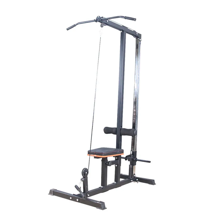 Home Fitness Trainings station Lat Pulldown Low Row Lift Kabel Riemens cheibe Maschine