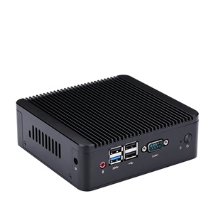 Q190S Qotom Q190S มินิพีซีแบบสองพอร์ต LAN รุ่น J1900 Quad Core สูงสุด 2.42Ghz คอมพิวเตอร์ขนาดเล็กแบบไร้พัดลม - Product Image 2