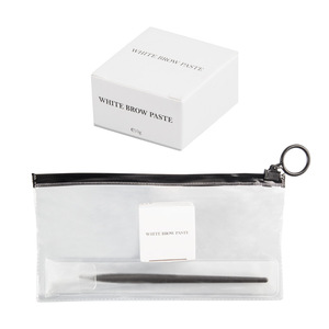 Kit de Tinte en Crema para Mapeo de Cejas de 10g, Set de Brochas para Artista de Cejas, Herramienta PMU para Labios Rosa y Blanco - Product Image 1