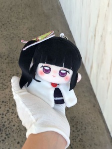 Super süße 10CM Kochou Shinobu Kanroji Mitsuri <span class=keywords><strong>Tsuyuri</strong></span> Kanawo Mini-Figur Spielzeugpuppe Anime Kawaii weicher Plüsch Schlüsselanhänger Anhänger - Product Image 6