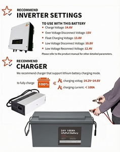 แบตเตอรี่ลิเธียมไอออน Lifepo4 ขนาด 24V 48V 100Ah 200Ah สำหรับใช้ในบ้าน ชาร์จได้ ขายส่งจากคลังสินค้าในยุโรป ชุดแบตเตอรี่สำรองพลังงาน - Product Image 5