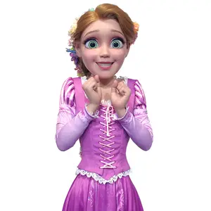 Realistic Resin Life Size Movie Cartoon Character Sculpture Fairy Princess Silicone Statue Figurine Figure For Indoor Decoration