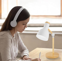 Lampe de table design moderne lampe de bureau flexible multifonctionnelle à 360 degrés mini veilleuse de lecture