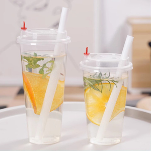 Pajitas <span class=keywords><strong>Boba</strong></span> de copa PLA biodegradables envueltas individualmente de calibre 6/12mm 190/230mm impresas personalizadas - Product Image 4
