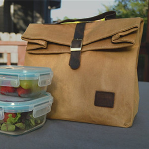 Borsa Termica per Pranzo in Tela Cerata con Tasca Esterna, Tracolla Morbida, Sublimazione per Scuola, Bambini, Donne - Product Image 2