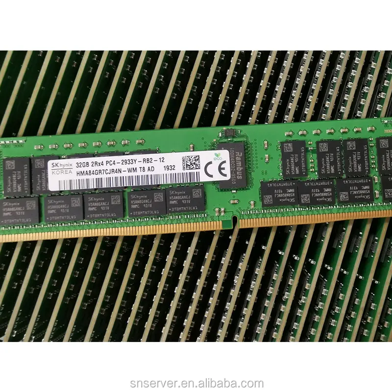 Mémoire serveur ddr4 Kit de mémoire 32 Go 2RX4 PC4-2133P serveur DDR4 HMA84GR7MFR4N-TF Ram pour hynix