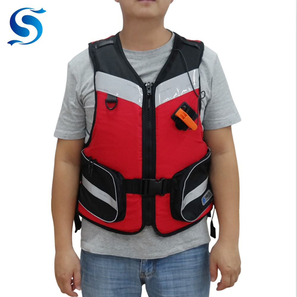 Спасательный жилет Waterfun из ПВХ-пены для морского каякинга, рыбалки, дрифтинга, спасательный жилет для водных видов спорта