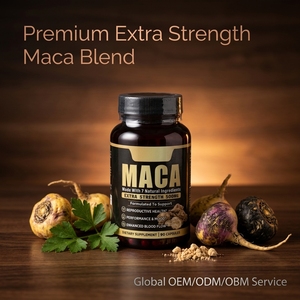 Marca Privada OEM, Complejo 8 en 1 de Maca, Ashwagandha y Tongkat Ali con Tribulus y Ginseng para la Salud y el Rendimiento Masculino - Product Image 1