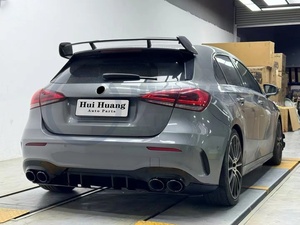 Paraurti per auto W177 di 2019 2025 per Mercedes W177 un aggiornamento di <span class=keywords><strong>classe</strong></span> al gruppo paraurti anteriore griglia auto A45s <span class=keywords><strong>Amg</strong></span> - Product Image 4