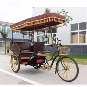 Becak Listrik Laris Manis, Kendaraan Roda Tiga, 2/3/4 Kursi untuk Wisata, Kendaraan Roda Tiga Listrik untuk Tamasya - Product Image 5