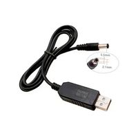 USB boost cable 5.5 * 2.1mm DC to DC 5V/9V/12V Power bank 5V boost Wireless router to voltage conversion line
