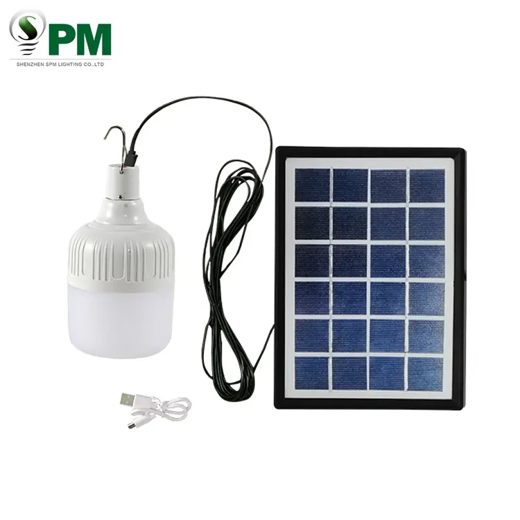 Comprar direta led painel solar luz china, 9w 15w 24w 36w 3600ma lâmpada de emergência solar