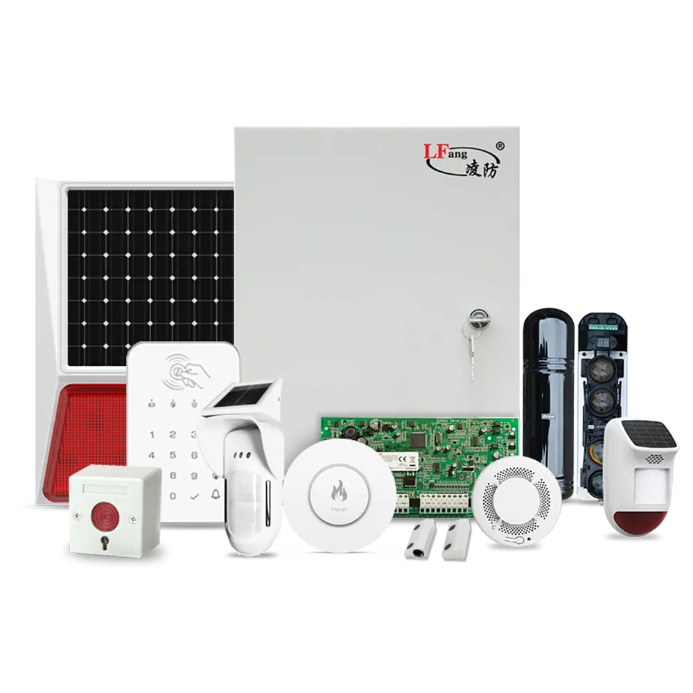 Sistema di allarme antintrusione RS485 sistema di allarme antintrusione wireless esterno 4G allarme antintrusione di accesso remoto