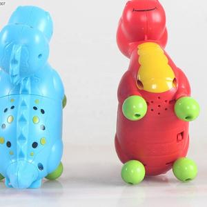 Tay vỗ tay điều khiển âm thanh phim hoạt hình khủng long chơi thiết lập cảm ứng điện tử ánh sáng âm nhạc đi Bộ khủng long nhựa đồ chơi - Product Image 5