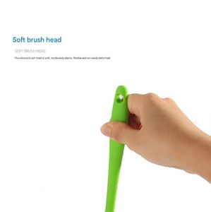 Espátula de Silicona Resistente al Calor, Libre de BPA, con Mango Largo para Decorar Pasteles y Galletas, Herramienta para Hornear en Moldes y Platos - Product Image 4