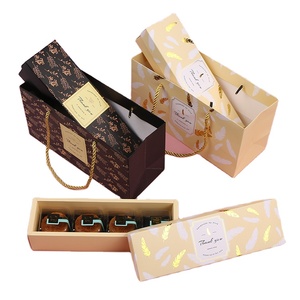 Box Long Kraft Paper Packing Swiss Roll Cake Box Custom Printed Gift Dessert Food Packaging Paper Pastry Box