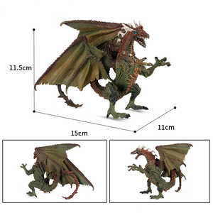 ألعاب من الراتنج البلاستيكي المعتمد EN71 للأطفال تشمل تنين الجحيم وهدايا ديناصور ريكس - Product Image 4