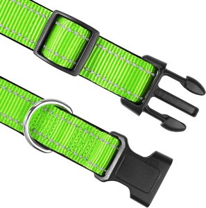 <span class=keywords><strong>Collar</strong></span> de perro de nailon ajustable reflectante duradero acolchado de neopreno suave para entrenamiento al aire libre - Product Image 4