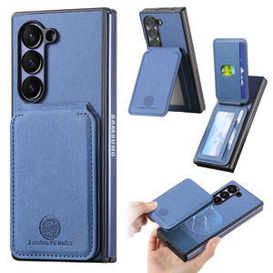 Funda para Teléfono Móvil Popular al por Mayor para Galaxy S22 Ultra 5G JEEHOOD J05, Funda Magnética para Teléfono con RFID, Multifuncional, de PU, para Negocios - Product Image 2