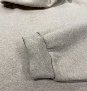 Sudadera con Capucha de la Serie Cloud 23 de Doble Línea para Parejas FO, Sudadera con Capucha ESS Flower Wheat Grey - Product Image 4